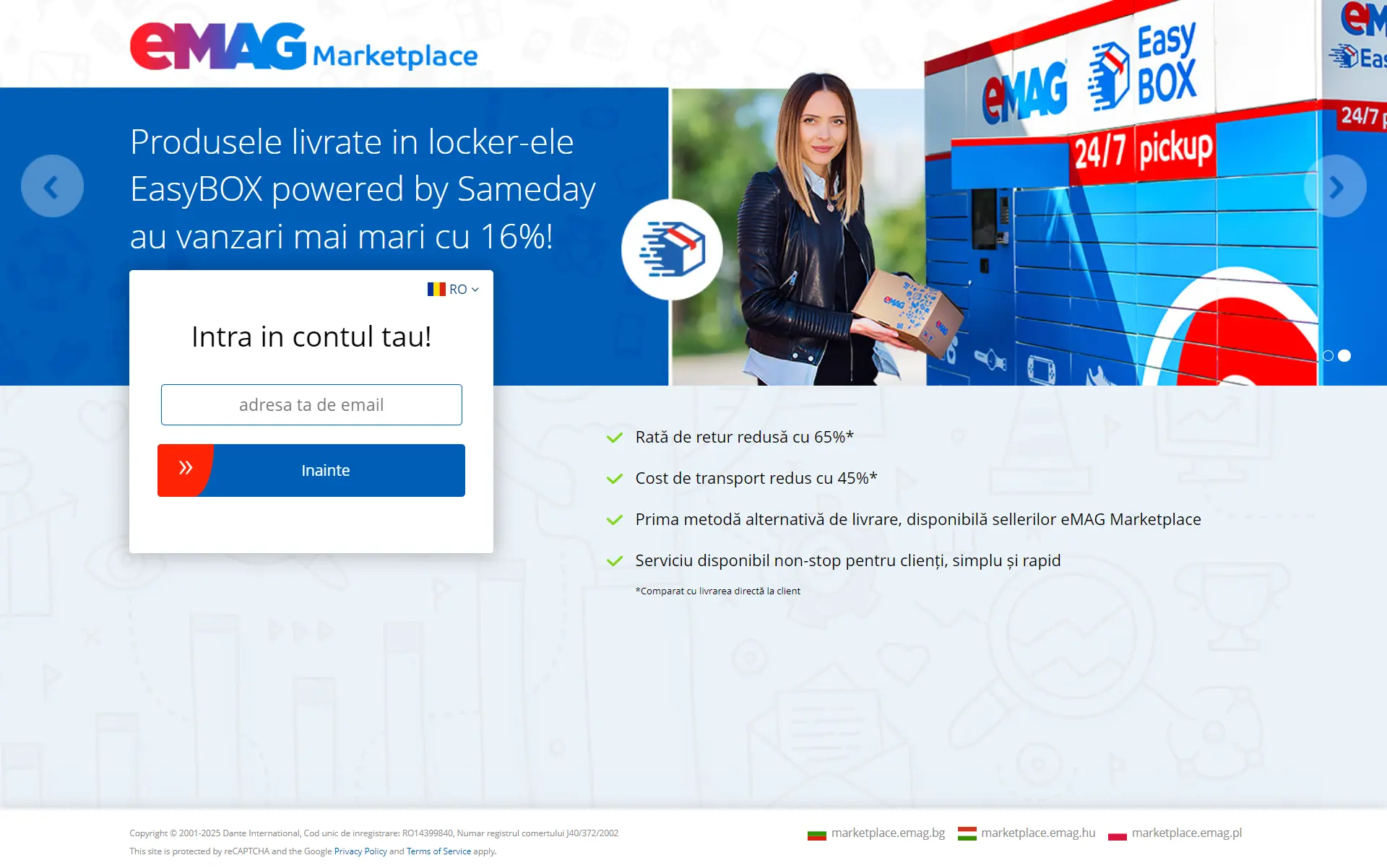 Platforma eMAG Marketplace